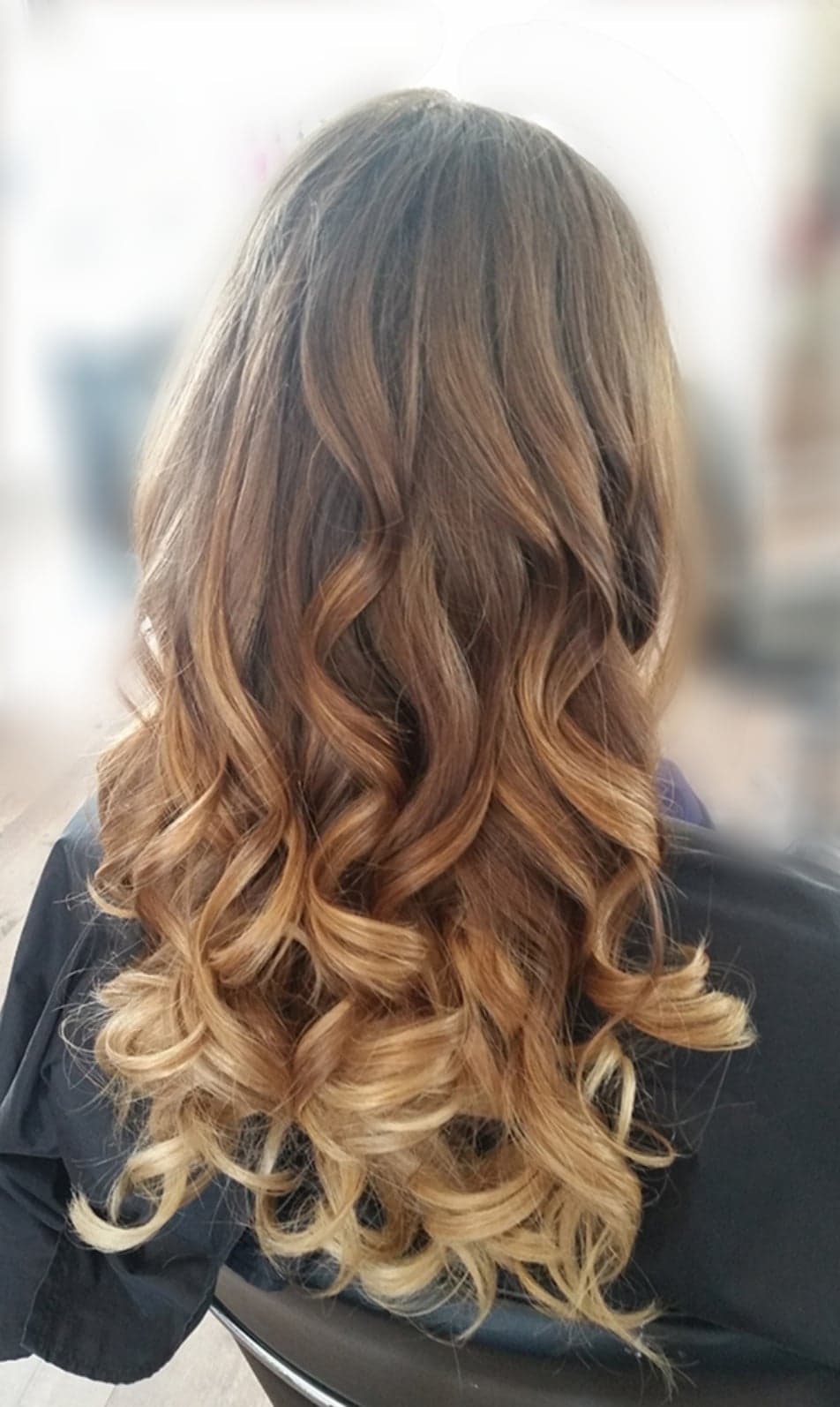 long wavy hair